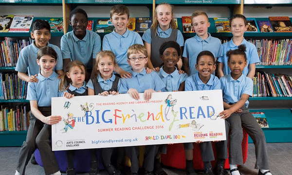 BFG inspires reading at Somerset libraries