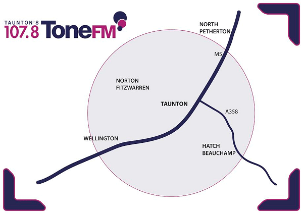 Tone FM Map
