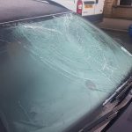 8 Cars smashed up by vandals