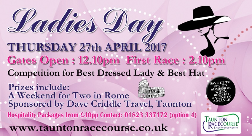 Ladies Day at Taunton Racecourse!