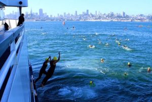 The Alcatraz swim!