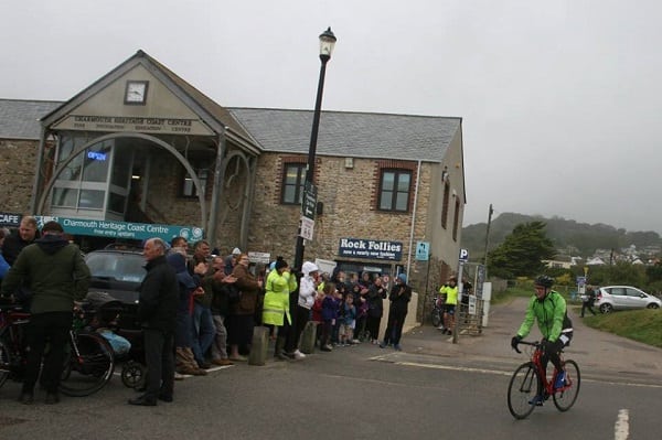 90 Villagers cycle miles for charity