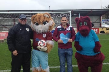 Taunton Town FC supports Fostering and Adoption