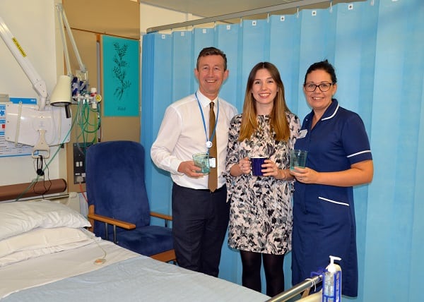 Innovative trial sees patients drink more fluids