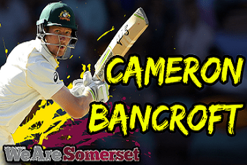 Somerset Sign Cameron Bancroft