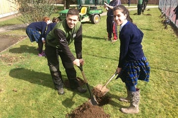Community orchard planted at Preparatory School