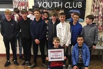 Blackdown Youth Club achieves quality award
