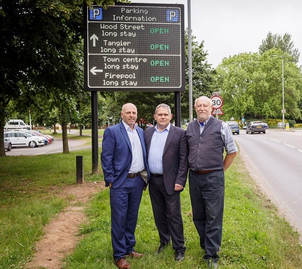 New car parking signs unveiled