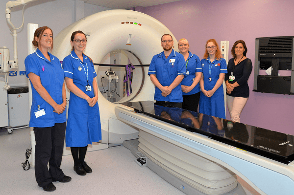Musgrove declares its new CT scanner open