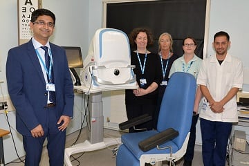 Eye clinic patients benefit from state-of-the-art cameras