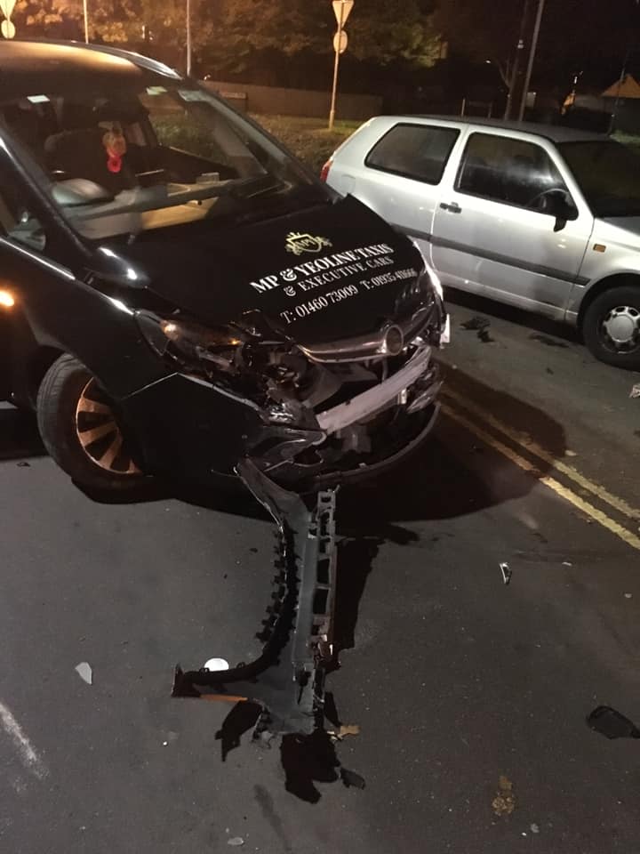 Driver bails after late night crash