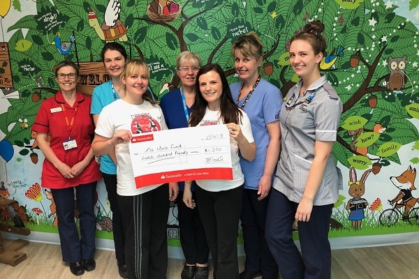Generous Donation made to Children's Unit