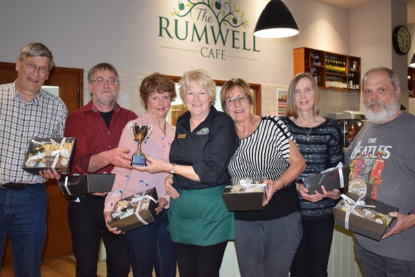 Rumwell raises £460 for Compass Disability Services