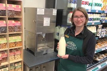Farm Shop Launches Milk Refill Station