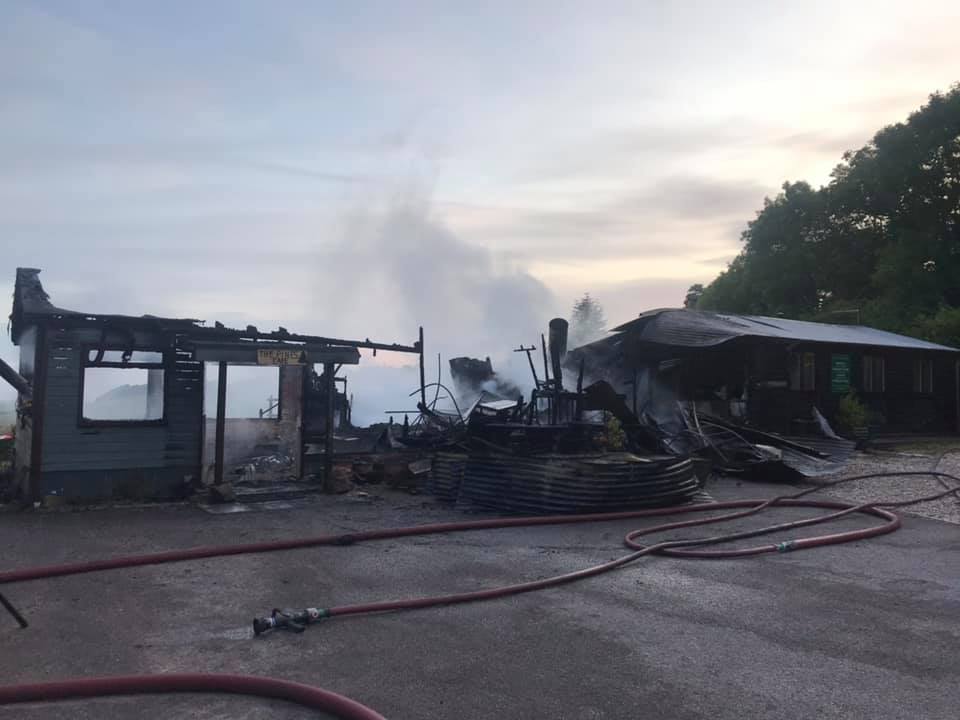 Images released of Pines Cafe after blaze